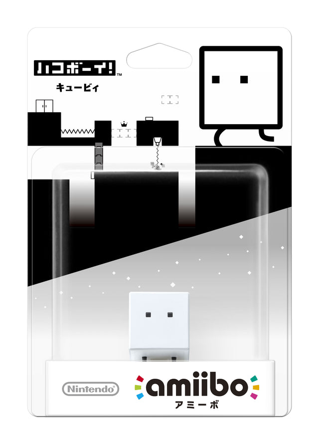 Nintendo amiibo Qbby BOXBOY! series, blister voorkant, Japanse verpakking