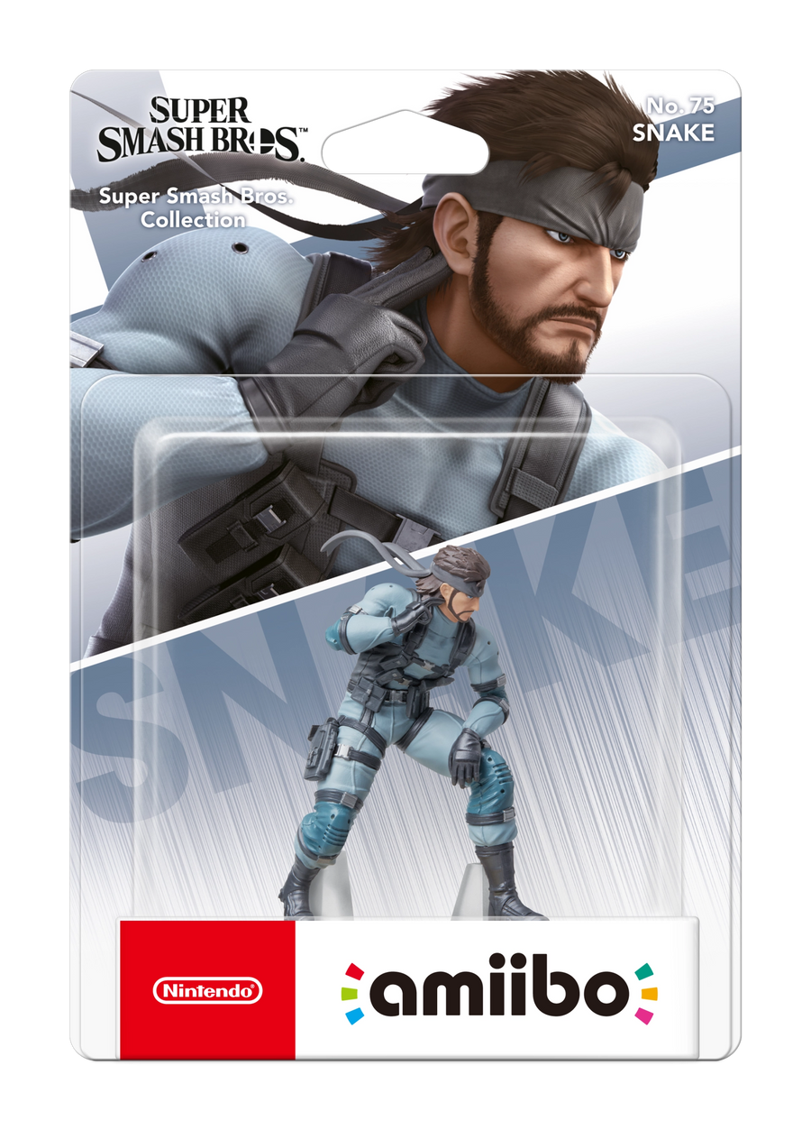 Amiibo-Snake (Nr. 75) - Super Smash Bros. series (Nieuw)