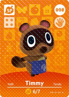 Amiibo-Timmy #008 - Series 1 Tweedehands