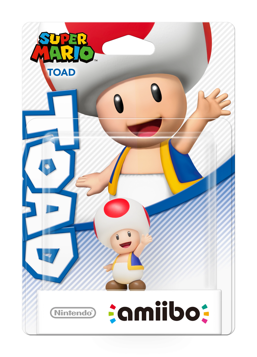 Amiibo-Toad - Super Mario series (Nieuw)