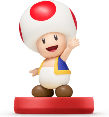 Amiibo-Toad - Super Mario series Tweedehands