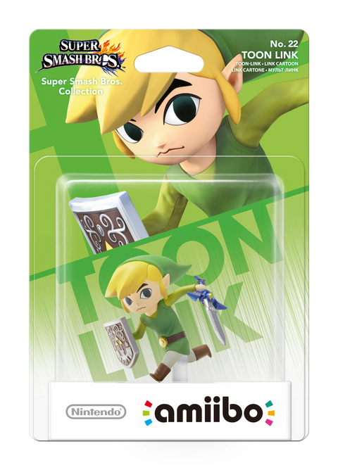Amiibo-Toon Link (Nr. 22) - Super Smash Bros. series (Nieuw)