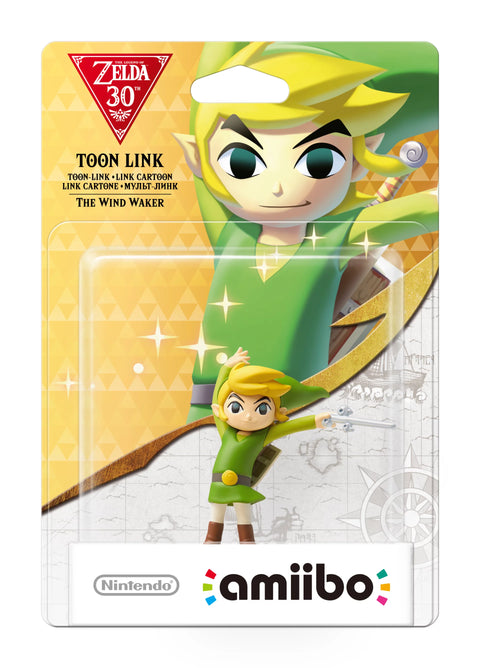 Amiibo-Toon Link - The Wind Waker - The Legend of Zelda series (Nieuw)