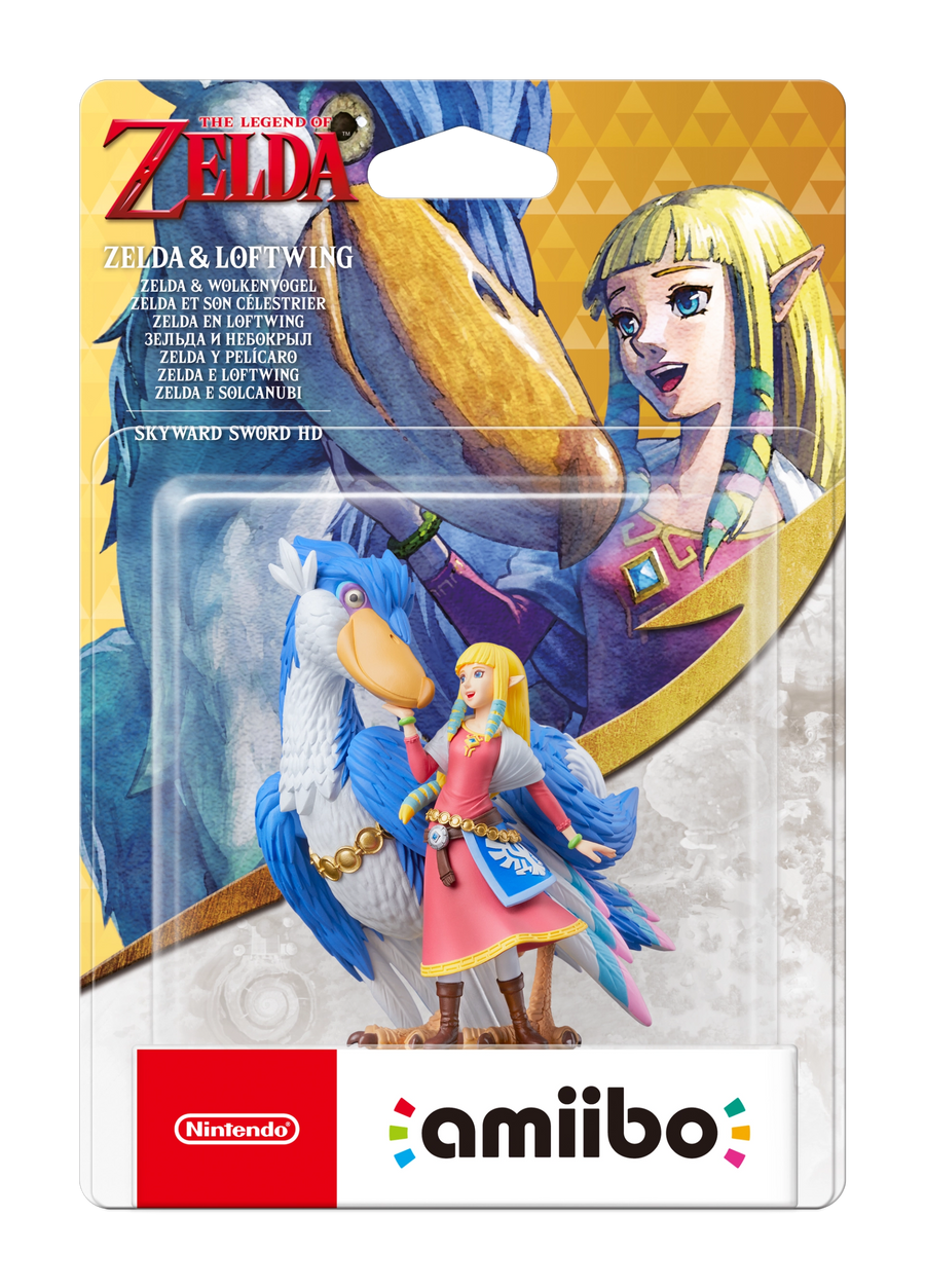 Amiibo-Zelda & Loftwing - Skyward Sword - The Legend of Zelda series (Nieuw)