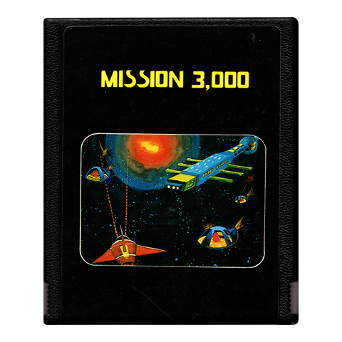 Atari 2600-Mission 3,000 (Losse Cassette) Tweedehands