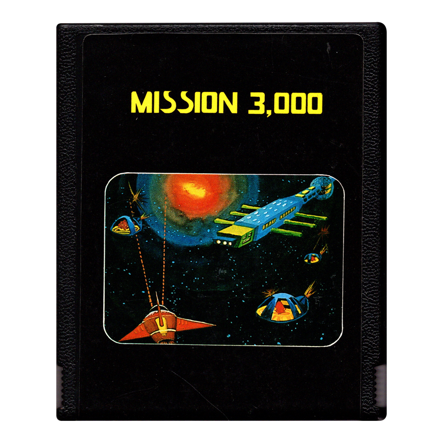 Atari 2600-Mission 3,000 (Losse Cassette) Tweedehands