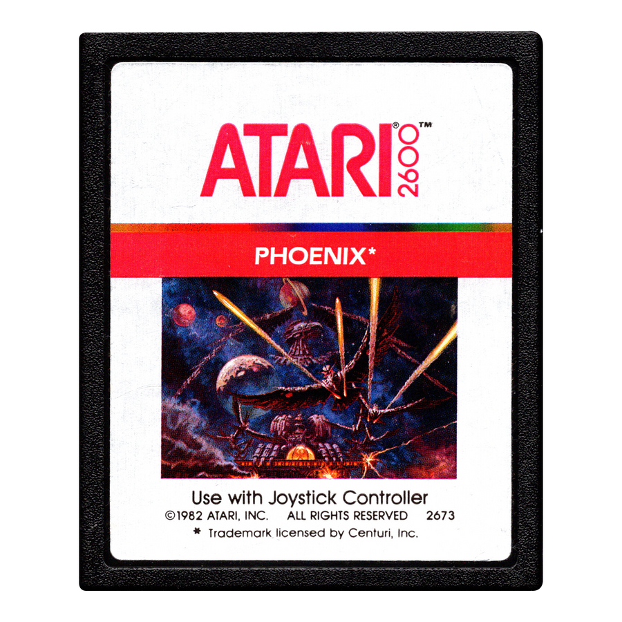 Atari 2600-Phoenix (Losse Cassette) Tweedehands