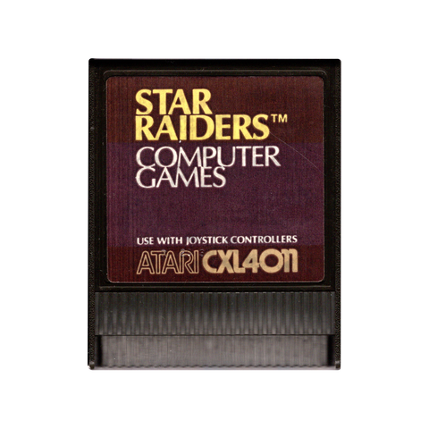 Atari XE-Star Raiders Computer Games (CXL4011) (Losse Cassette) Tweedehands