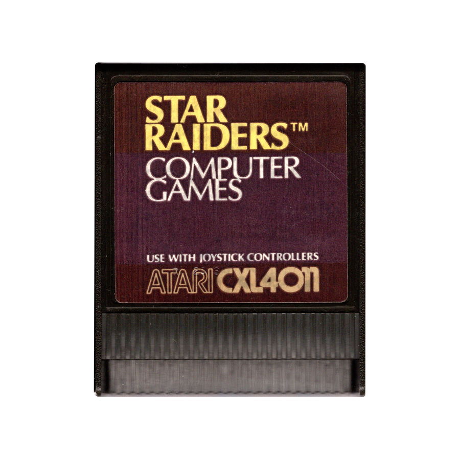 Atari XE-Star Raiders Computer Games (CXL4011) (Losse Cassette) Tweedehands