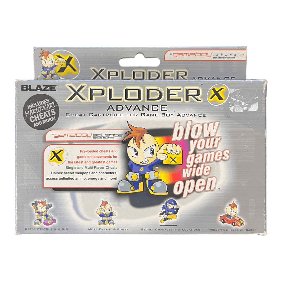 Blaze-Xploder Advance Cheat Cartridge voor Game Boy Advance (Nieuw)
