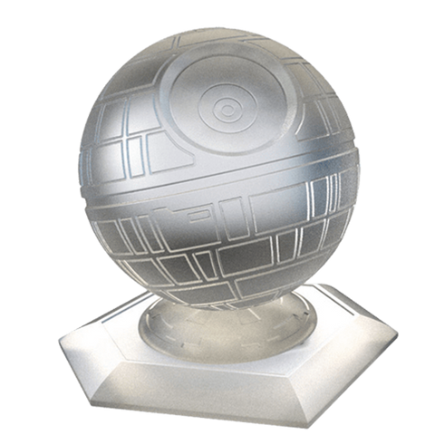 Disney Infinity 3.0 Star Wars Rise Against the Empire playset trophy, doorzichtige Death Star op zeshoekige voet, tweedehands