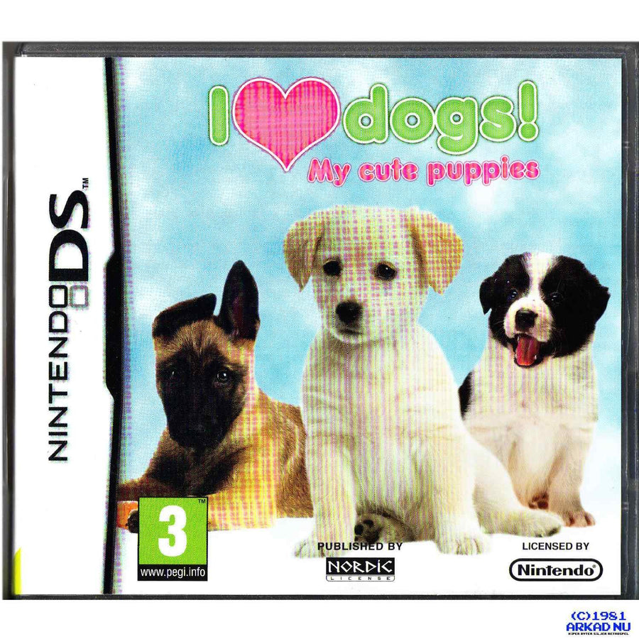DS-I Love Dogs! My Cute Puppies Tweedehands