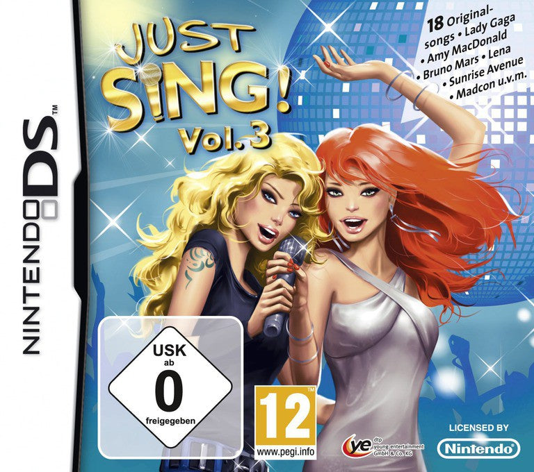 DS-Just Sing!: Vol. 3 Tweedehands