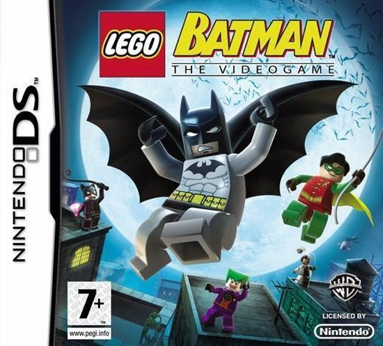 Nintendo DS LEGO Batman The Videogame, doos voorkant, tweedehands