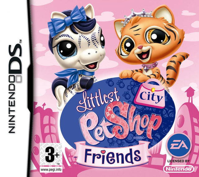 Nintendo DS Littlest Pet Shop City Friends, doos voorkant, tweedehands
