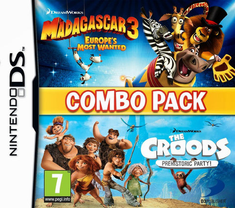 DS-Madagascar 3 - Europe's Most Wanted : The Croods - Prehistoric Party! Tweedehands