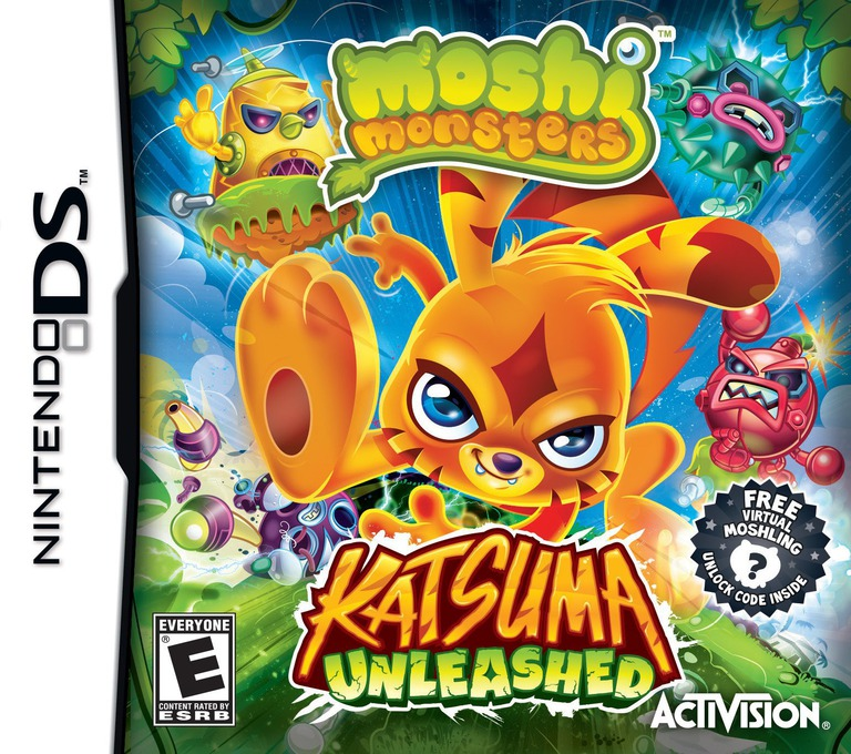 DS-Moshi Monsters: Katsuma Unleashed Tweedehands