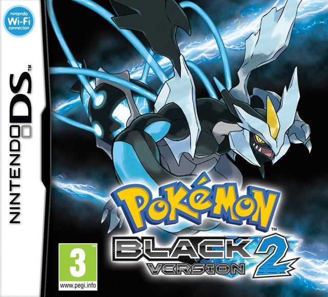 Nintendo DS Pokémon Black 2 Version, doos voorkant, tweedehands