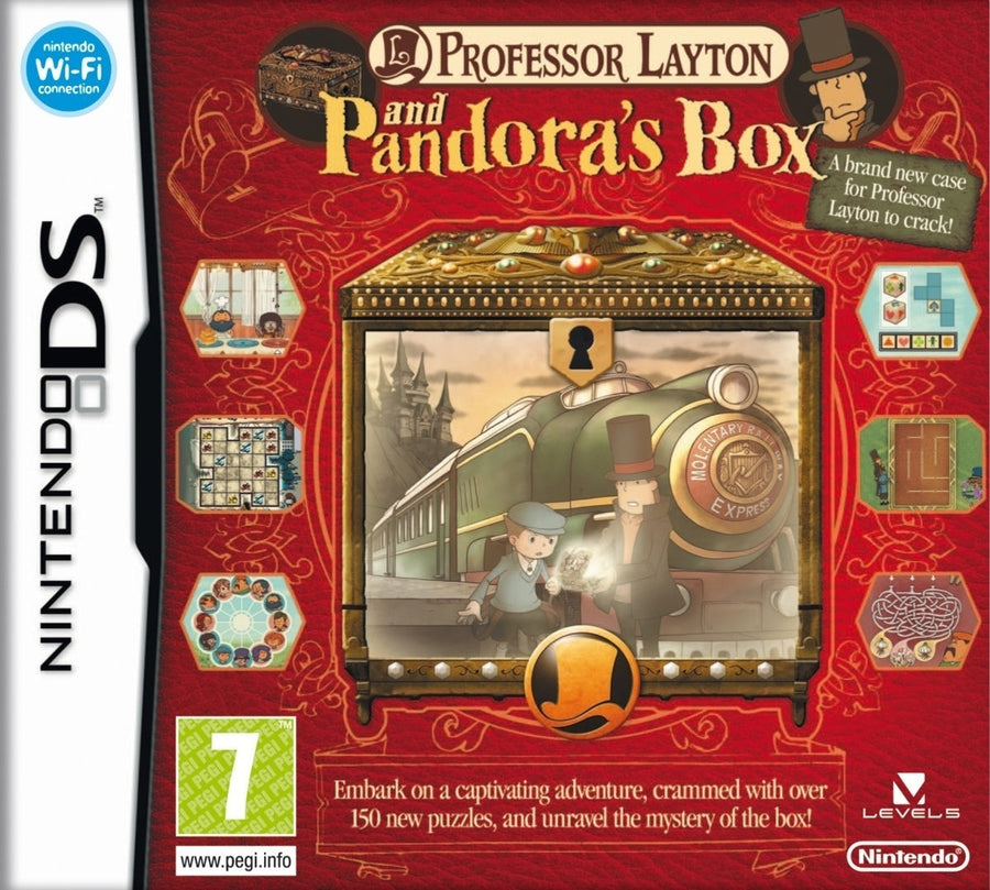 DS-Professor Layton and Pandora's Box Tweedehands