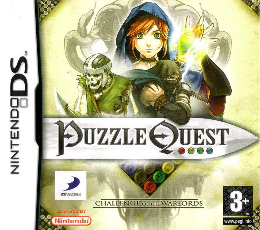 DS-Puzzle Quest: Challenge of the Warlords Tweedehands