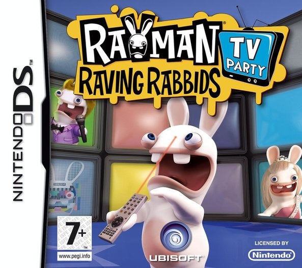 DS-Rayman Raving Rabbids: TV Party Tweedehands