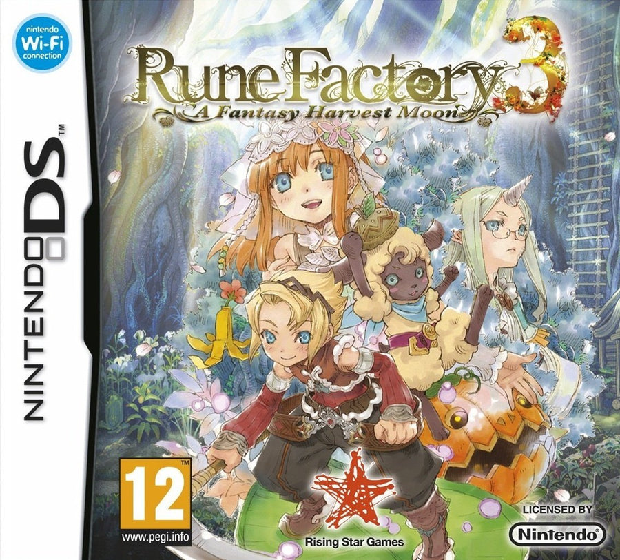 DS-Rune Factory 3: A Fantasy Harvest Moon Tweedehands