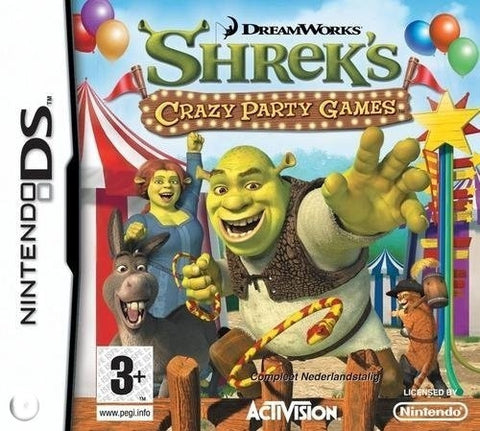 DS-Shrek's Carnival Craze Party Games Tweedehands