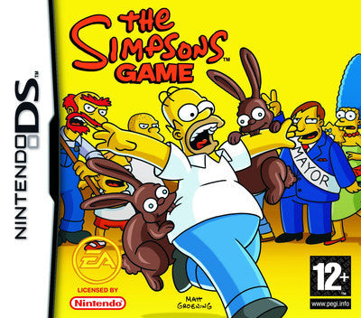DS-The Simpsons Game Tweedehands