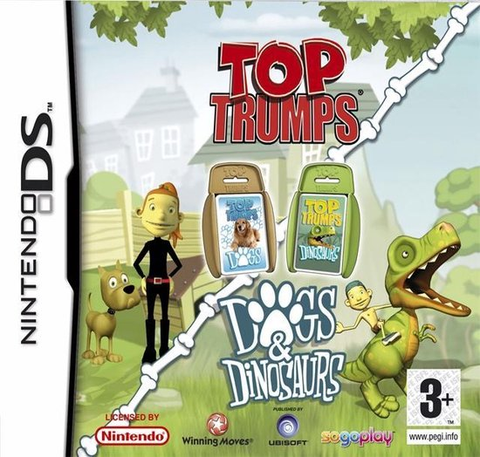 DS-Top Trumps: Dogs & Dinosaurs Tweedehands