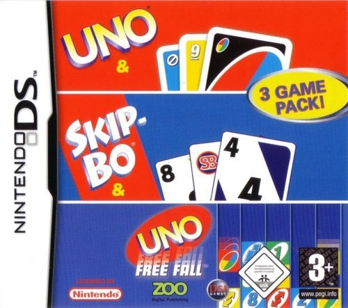 DS-Uno / Skip-Bo / Uno Free Fall Tweedehands
