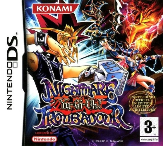 Nintendo DS Yu-Gi-Oh! Nightmare Troubadour, doos voorkant, Franse uitgave