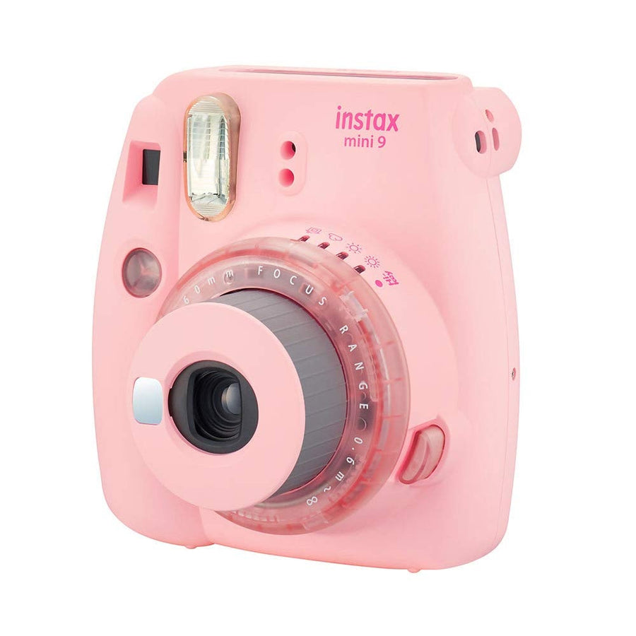 Fujifilm-Instax Mini 9 Instant Camera - Roze (Transparant) Tweedehands