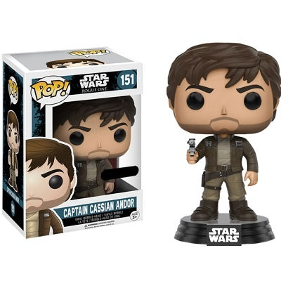 Funko-Pop! Star Wars Rogue One: Captain Cassian Andor - Nr 151 (Nieuw)