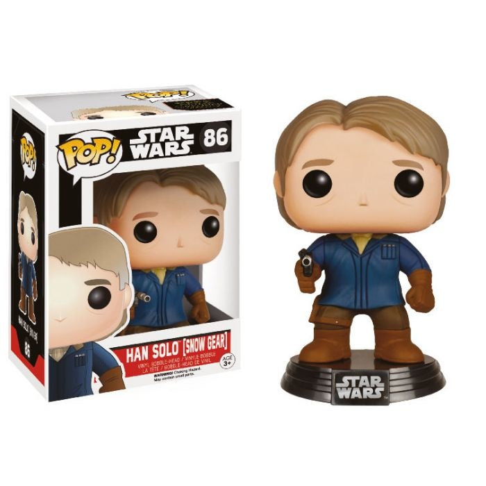 Funko-Pop! Star Wars The Force Awakens: Han Solo [Smow Gear] - Nr 86 (Nieuw)