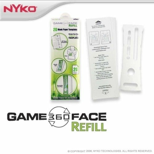 Gameface Refill Pack voor Xbox 360 (Nieuw)