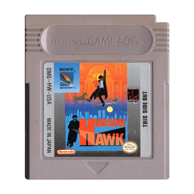 Nintendo Game Boy Hudson Hawk, losse cassette, Amerikaanse uitgave, tweedehands