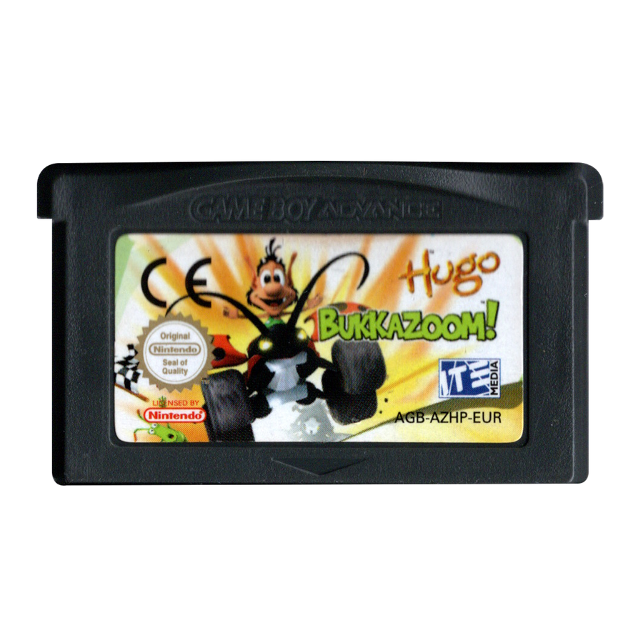 Game Boy-Hugo Bukkazoom! (Losse Cassette) Tweedehands