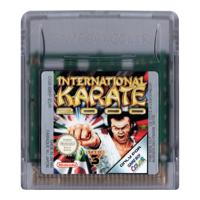 Nintendo Game Boy Color International Karate 2000, losse cassette, tweedehands