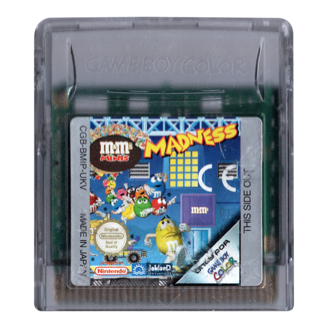 Nintendo Game Boy Color M&M's Minis Madness, losse cassette, tweedehands