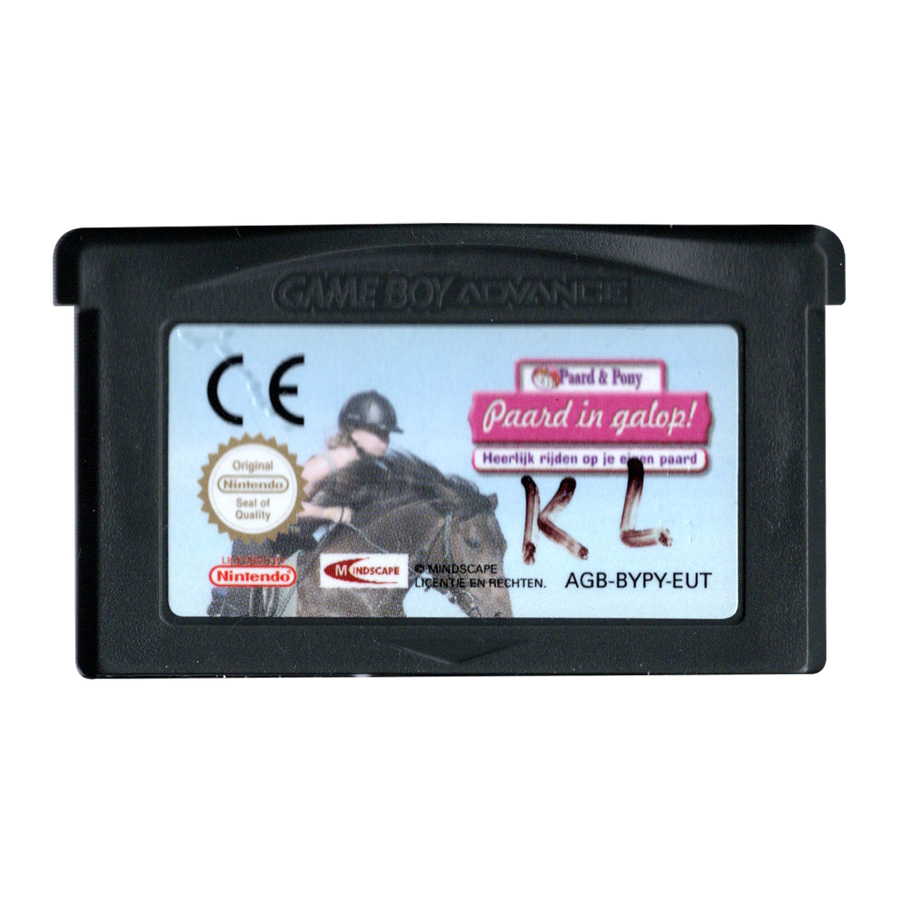 Game Boy-Paard & Pony Paard in galop! (Losse Cassette) Tweedehands