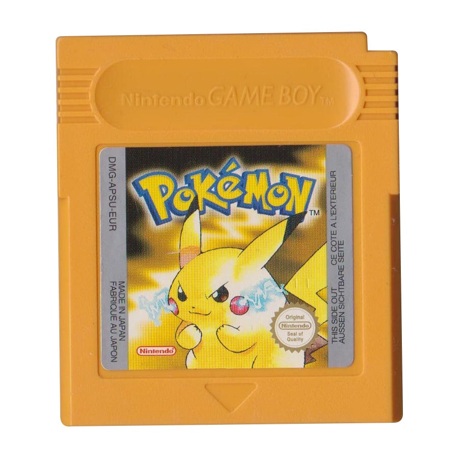Game Boy-Pokemon Yellow (Losse Cassette) Tweedehands