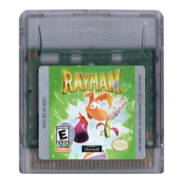 Nintendo Game Boy Color Rayman, losse cassette, Amerikaanse uitgave, tweedehands