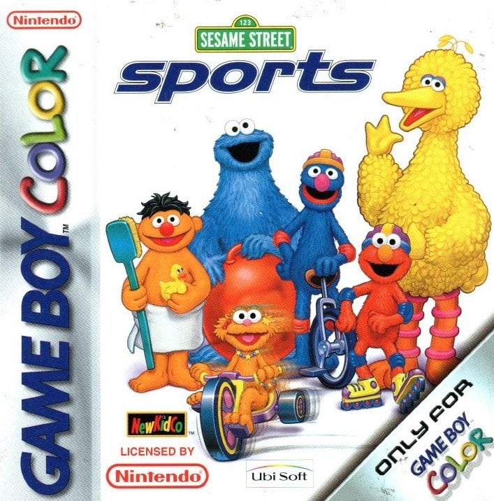 Game Boy-Sesame Street Sports (In doos) Tweedehands