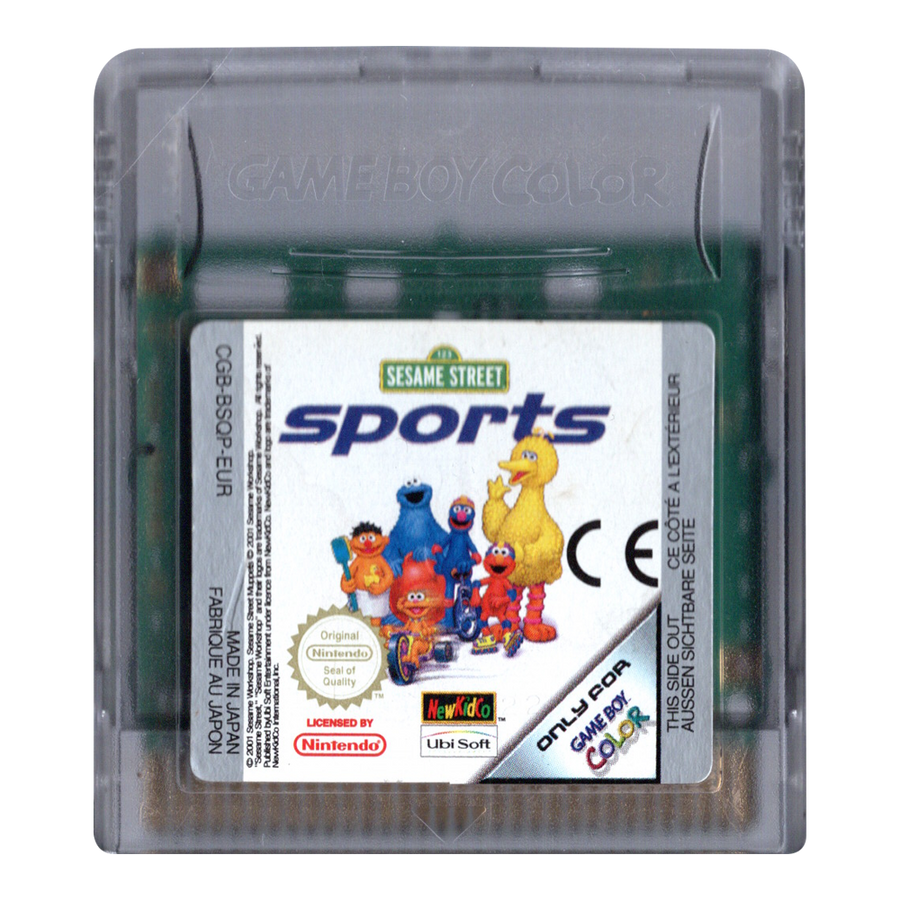 Game Boy-Sesame Street Sports (Losse Cassette) Tweedehands