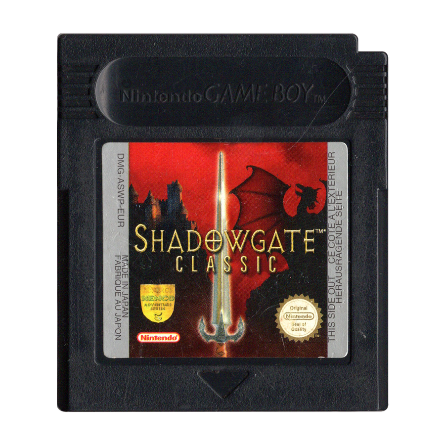 Game Boy-Shadowgate Classic (Losse Cassette) Tweedehands