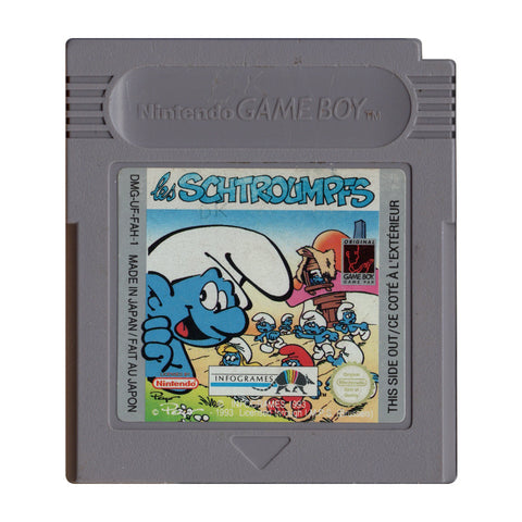 Game Boy-Smurfs (Losse cassette) Tweedehands