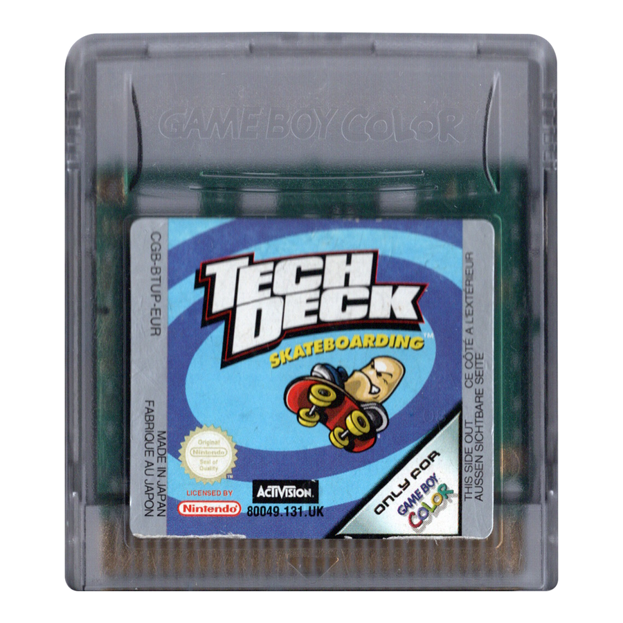Game Boy-Tech Deck Skateboarding (Losse Cassette) Tweedehands