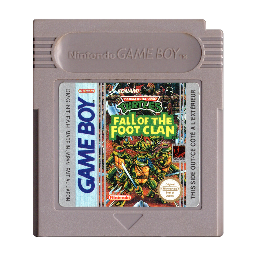 Game Boy-Teenage Mutant Ninja Turtles - Fall of the Foot Clan (Losse Cassette) Tweedehands