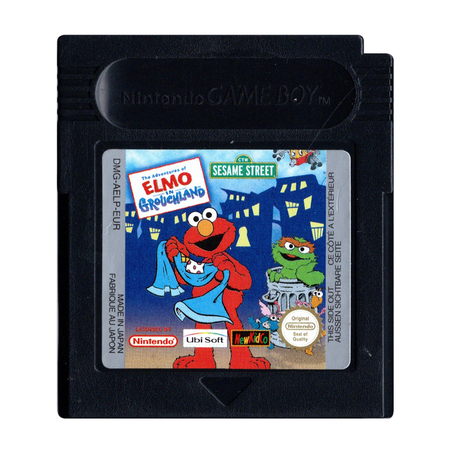 Game Boy-The Adventures of Elmo in Grouchland (Losse Cassette) Tweedehands