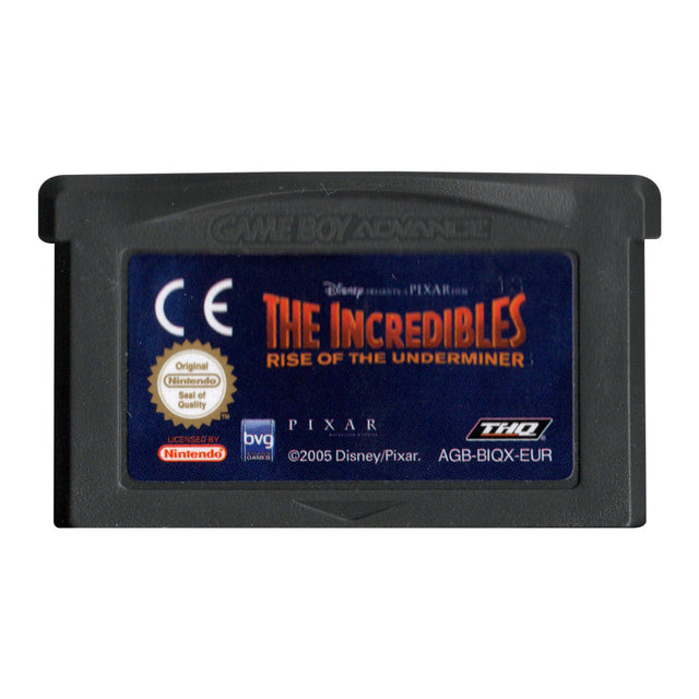 Nintendo Game Boy Advance The Incredibles Rise of the Underminer, losse cassette, tweedehands